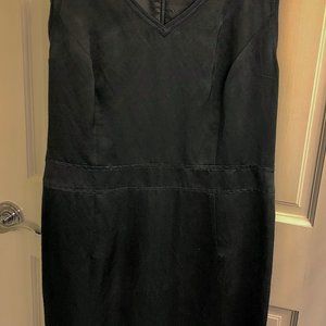 Escada, Black Silk Dress